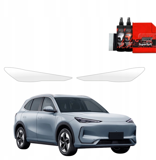 Picture of GrizzGlass Folia ochronna na lampy GrizzGlass BodyShield do Geely EX5 (2025-2026) [2w1]