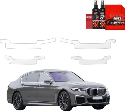 Attēls no GrizzGlass Folia ochronna na progi GrizzGlass BodyShield do BMW 7 G12 (2015-2022) [4w1]