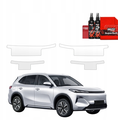 Attēls no GrizzGlass Folia ochronna na progi GrizzGlass BodyShield do Geely Starray EM-i (2025-2026) [4w1]