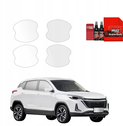 Attēls no GrizzGlass Folia ochronna pod klamki GrizzGlass BodyShield do BAIC BEIJING 3 (2023-2026) [4w1]