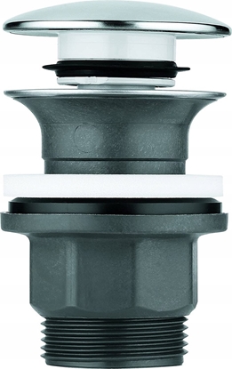 Picture of Grohe GROHE Bottom valve with pressure open - Chrome