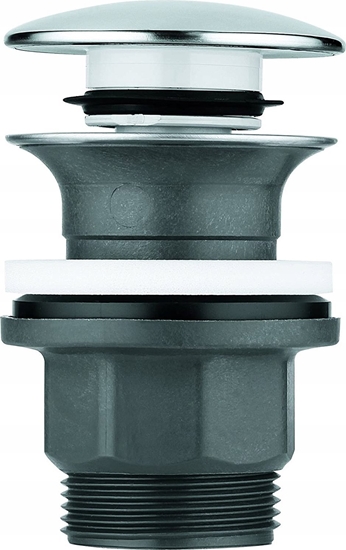 Picture of Grohe GROHE Bottom valve with pressure open - Chrome