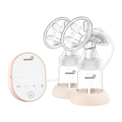 Picture of Grownsy double breast pump (pink)