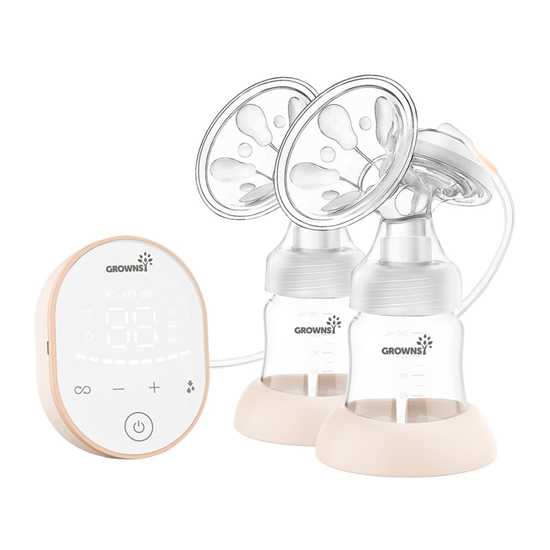 Picture of Grownsy double breast pump (pink)