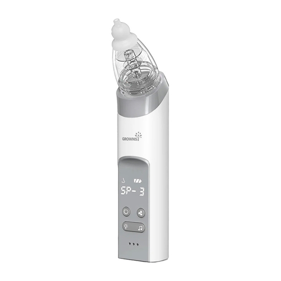 Picture of Grownsy nasal aspirator with 3 tips (gray)