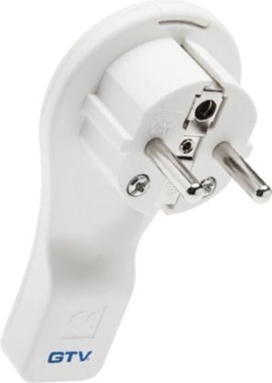 Изображение GTV Wtyczka paska ktowa biaa 16A 250V (AE-VA1UNI-00)