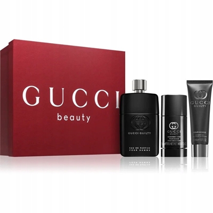 Attēls no Gucci SET GUCCI Guilty Pour Homme EDP spray 90ml + DEO STICK 75ml + SHOWER GEL 50ml