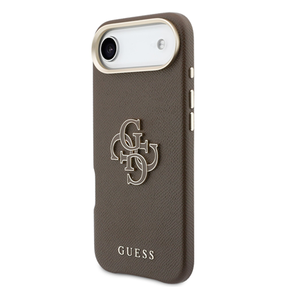 Attēls no Guess PU Resin Logo Case for iPhone Air Brown