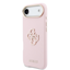 Изображение Guess PU Resin Logo Case for iPhone Air Pink