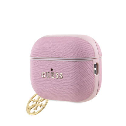 Attēls no Guess Saffiano 4G Charm Case for AirPods Pro 2 Pin