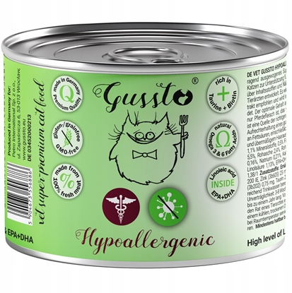 Attēls no GUSSTO GUSSTO pusz.200g VET  HYPOALLERGENIC