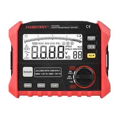 Изображение Habotest Miernik rezystancji uziemienia Habotest HT2302