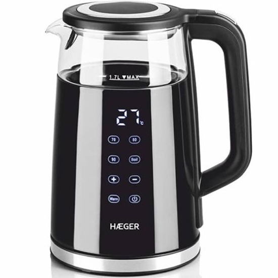 Изображение Haeger EK-DIG.028A Elektriska tejkanna ar temperaturas kontroli 1.7L 2200W
