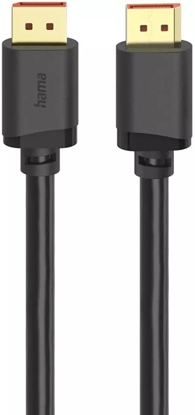 Изображение Hama DisplayPort Cable 16K UHD 2 m czarny - Vads 00202032 (4047443545879)