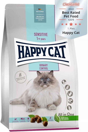 Изображение Happy Cat Sensitive Urinary Control, sucha karma, dla kota, 300 g