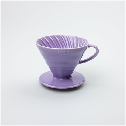 Изображение Hario Ceramiczny Drip HarioV60-02 - Fioletowy