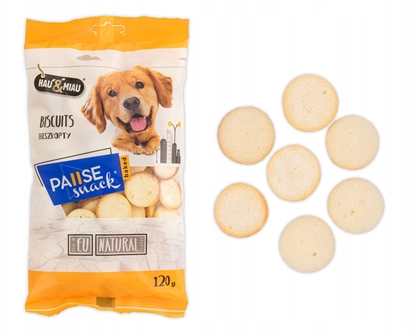Picture of Hau&Miau Pausesnack Baked, przysmak dla psa, Biszkopty, 120 g