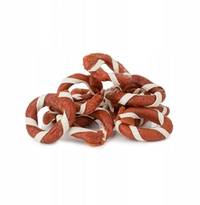 Picture of Hau&Miau Pausesnack przysmak dla psa, krki jagnice owinite ryb, 500 g