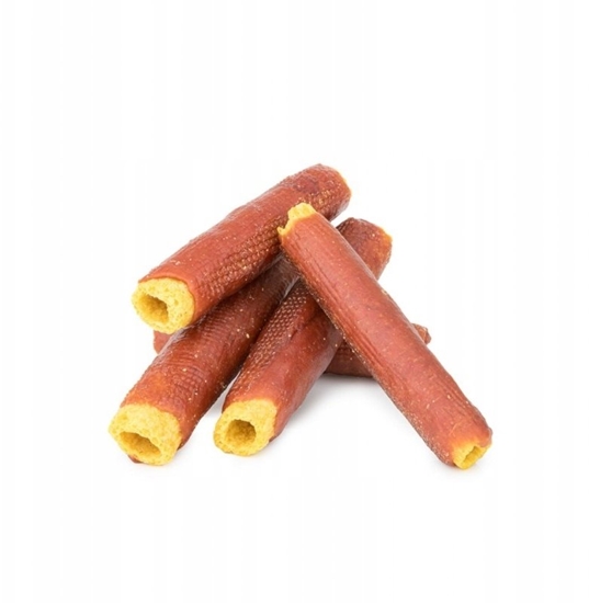 Picture of Hau&Miau Pausesnack przysmak dla psa, rolki ryowe owinite jagnicin, 500 g
