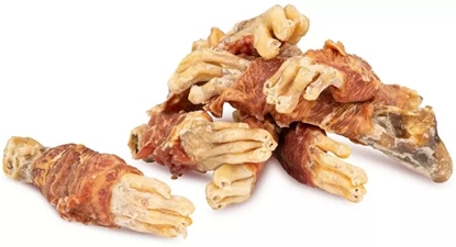 Изображение Hau&Miau Puzzo Snack, przysmak dla psa, apy królicze owinite kaczk, 1kg
