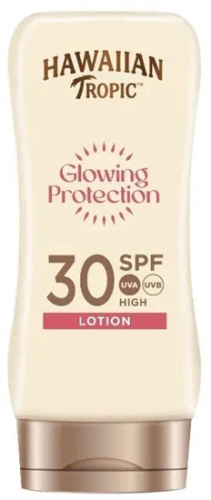 Изображение Hawaiian Tropic HAWAIIAN TROPIC_GlowingProtection Lotion SPF30 balsam do ciaa 170ml