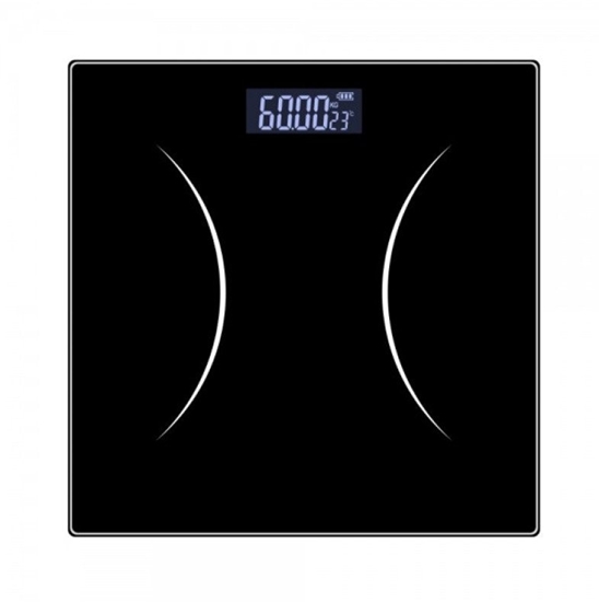 Picture of Herdegen Rosberg 5R51650GBK elektroniczna waga ciaa do 180 kg z wywietlaczem LCD w kolorze czarnym 5R51650GBK (3800237044931)