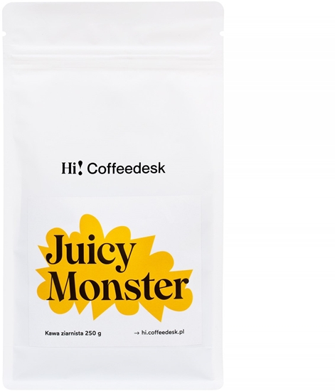 Изображение Hi! Coffeedesk - kawa ziarnista Juicy Monster Filter 250 g