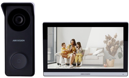 Picture of Hikvision Zestaw wideodomofonowy Hikvision Hybrid HD DS-KIS313-P(B)