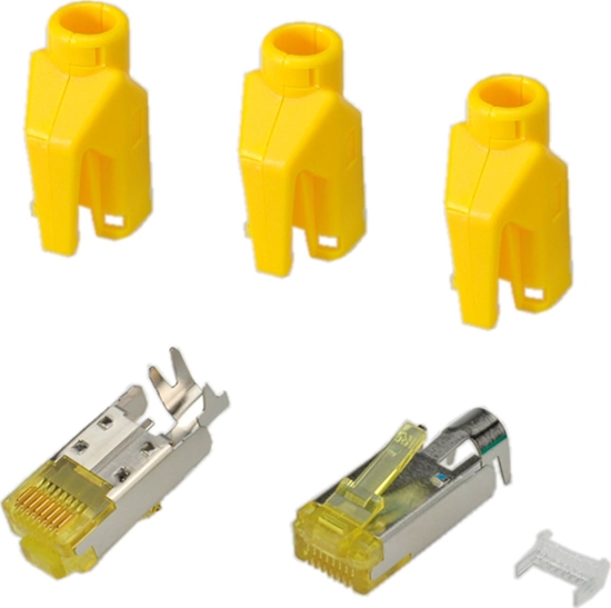 Picture of Hirose TM31 Stecker geschirmt, Tülle gelb, 50 Stück