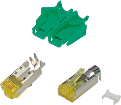 Picture of Hirose TM31 Stecker geschirmt, Tülle grün, 50 Stück