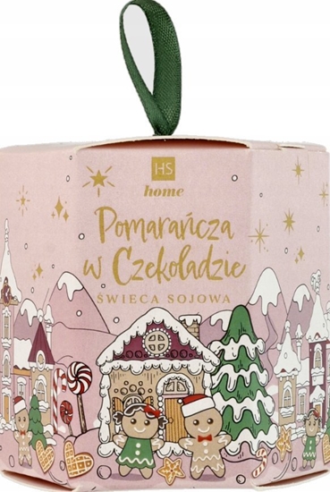 Изображение HiSkin HISKIN_wieca sojowa Pomaracza w Czekoladzie 100g