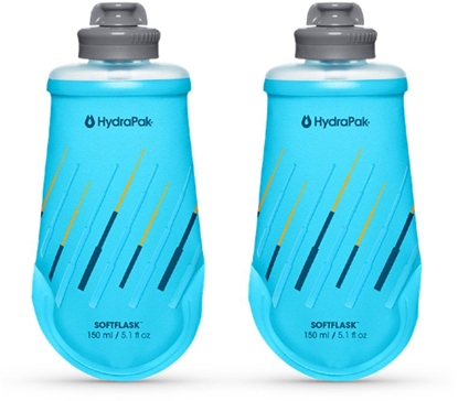 Изображение HydraPak Softflask 150ml - 2- Pack, Malibu Blue