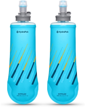 Изображение HydraPak Softflask 250ml - 2- Pack, Malibu Blue