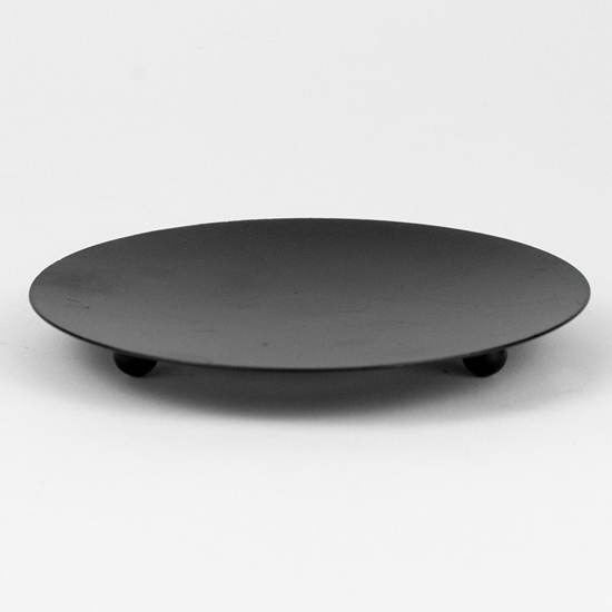 Picture of Home Styling Collection Podstawka pod wiece metalowa czarna 12cm HOME STYLING COLLECTION 841862