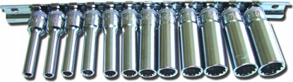 Изображение Honiton HONITON SOCKETS 17 pcs. 3/8" 8-24mm LONG 2209