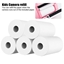 Picture of HQ Self-Adhesive Thermo Paper sticker x10 Rolls 57mm x 25mm for Kids Print Camera White