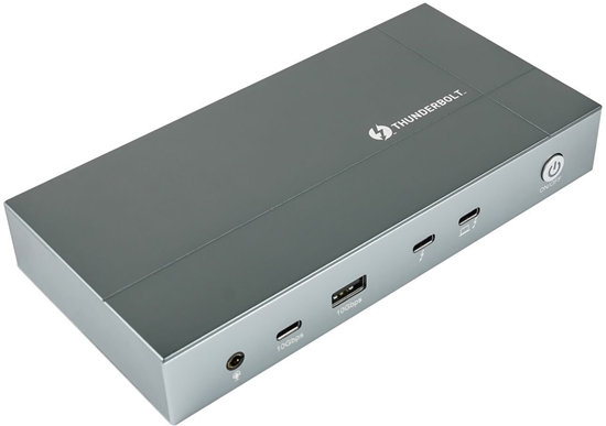 Изображение HUB USB Alcasa kabelmeister Uniwersalna Thunderbolt 4 Dockingstation (USB-C