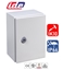 Attēls no IDE ARGENTA Metāla skapis 300x300x200, IK10, IP66 RAL7035