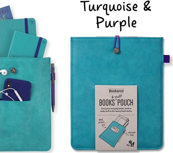 Изображение IF Bookaroo Books & Stuff - etui na ksik - turkus