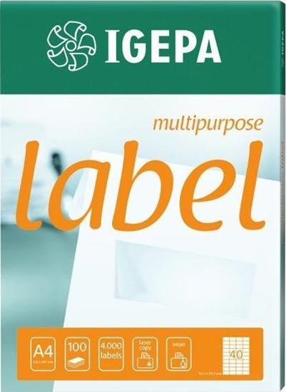 Изображение Igepa Etykieta samoprzylepna 70x35mm (100sztuk) CONTILABEL EA-700X350