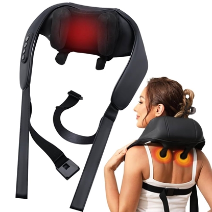 Attēls no iLike Fitpro SHH Shoulder Multi-functional Massage device with heat included travel & car charger adapters