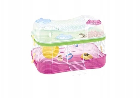 Picture of iMac Fantasy, klatka dla gryzoni, róowa, 58x38x38,5 cm
