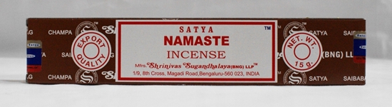 Picture of Incense 15G 12 Sticks Namaste, 20 X 1 X 1 Cm, SATYA