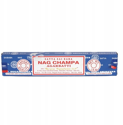 Attēls no Incense 15G 12 Sticks Sai Baba Nagchampa, 20 X 1 X 1 Cm, SATYA