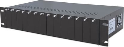 Изображение Intellinet 507356 tīkla komutators 2U Melns