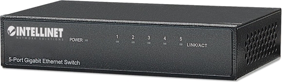 Picture of Intellinet 530378 tīkla pārslēgs Gigabit Ethernet (10/100/1000) Melns
