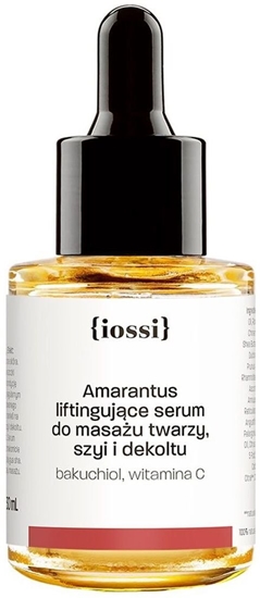 Picture of Iossi IOSSI_Amarantus ujdrniajco-liftingujce serum do masau twarzy z bakuchiolem i witamin C 30ml