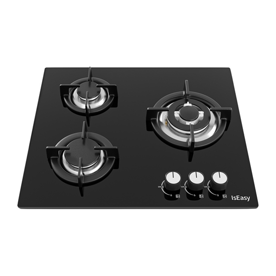 Picture of ISEASY MGBG-603S2R 3-burner gas range