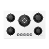 Picture of ISEASY MGBG-775 gas hob with 5 burners (white)