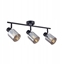 Attēls no Italux Santia SPL-65342-3-BK-SG listwa plafon lampa sufitowa spot 3x40W E14 dymiona/czarna